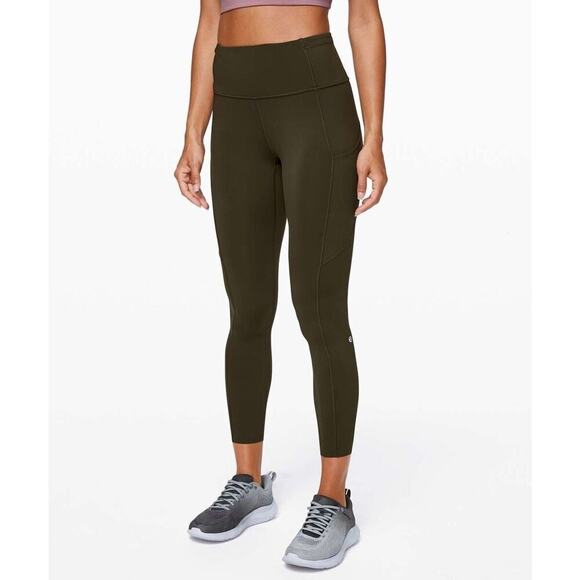 Lululemon All The Right Place Dark Olive 10 - Picture 1 of 13